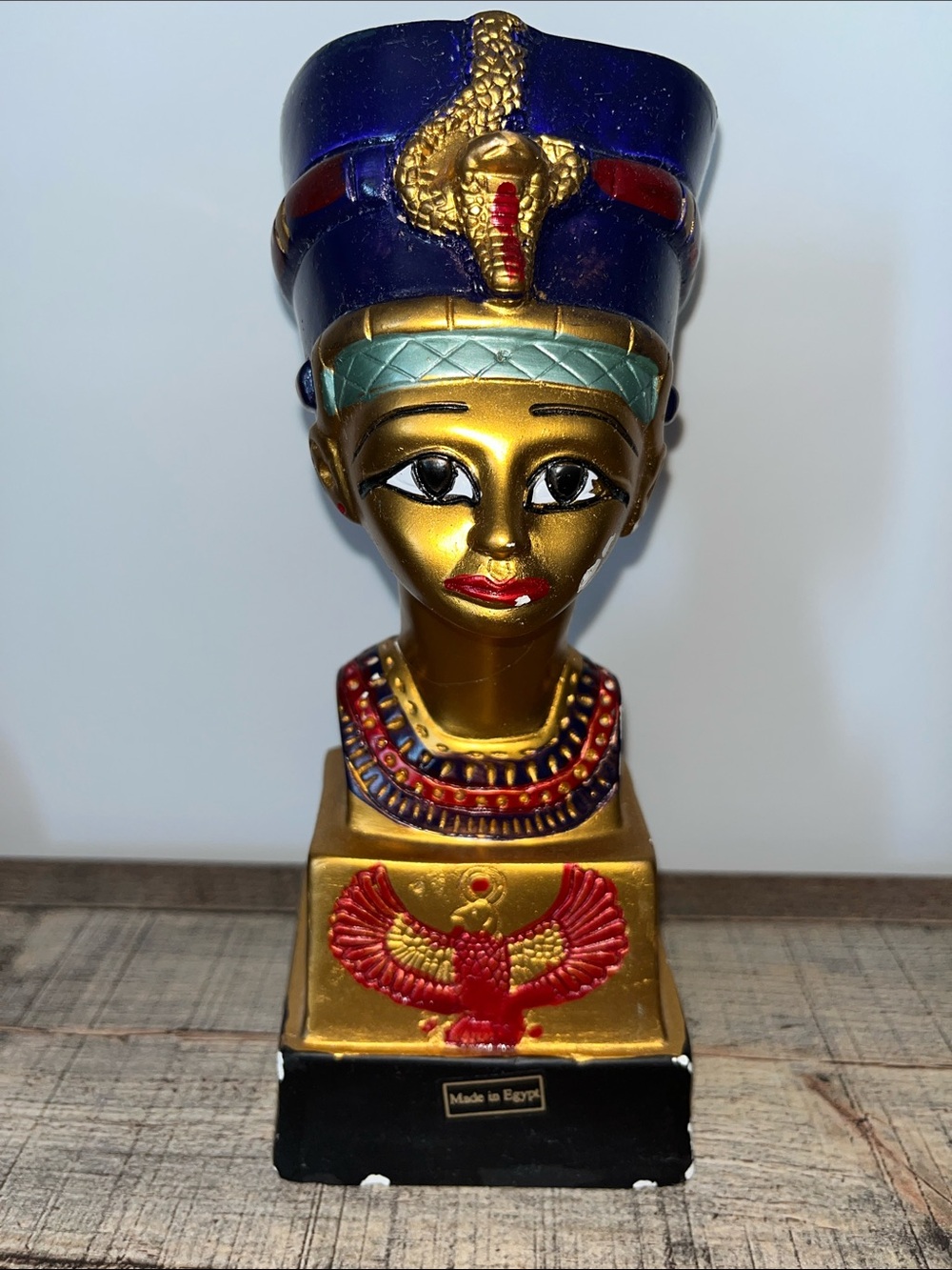 Statue tête de Néfertiti, reine égyptienne Néfertiti Queen Égypt